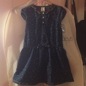 Girl denim dress